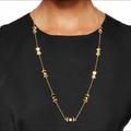 Kate Spade Jewelry | Kate Spade Bow Necklace | Color: Gold | Size: Os