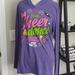 Disney Tops | Long Sleeve Shirt | Color: Purple | Size: M