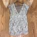 Free People Dresses | Free People Sequined Dress Size Xs | Color: Silver | Size: 0