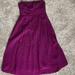 J. Crew Dresses | J Crew Strapless Purple Dress Size 4 | Color: Purple | Size: 4