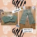 Levi's Pants & Jumpsuits | Misses Cargo Capri Pants Size 12 | Color: Green | Size: 12