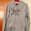 Levi's Sweaters | Levi Strauss 501 Zip Up Hoodie Sweater/Jacket. | Color: Black/Gray | Size: L