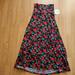Lularoe Dresses | Lularoe Maxi Dress, Nwt | Color: Black/Red | Size: Xxs