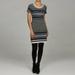 Jessica Simpson Dresses | Jessica Simpson Fair Isle Sweater Dress Sz S | Color: Blue/Gray | Size: S