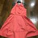 Jessica Simpson Dresses | Jessica Simpson Salmon Mid Knee Dress | Color: Red | Size: 12