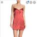 Free People Dresses | Free People Darling Satin Mini Dress | Color: Red | Size: Xs
