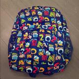 Disney Accessories | Disney Full Size Backpack New | Color: Blue/Red | Size: Unisex