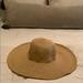 J. Crew Accessories | J Crew Straw Sun Hat | Color: Tan | Size: Os