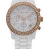 Michael Kors Accessories | Michael Kors Rose Gold Ceramic 39mm Watch W/ Box + | Color: Cream/Pink | Size: Os