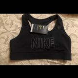 Nike Intimates & Sleepwear | Black Sport Bra, Nike Small | Color: Black | Size: S