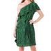 Michael Kors Dresses | Michael Kors Fresh Green One Shoulder Dress | Color: Blue/Green | Size: Various