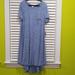 Lularoe Dresses | Lularoe Carly Dress | Color: Blue | Size: 2xl