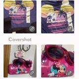 Disney Matching Sets | Mickey Shirt & Black Pants Sz6uv Mini Sunglasses | Color: Pink/Purple | Size: Mg