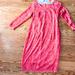 Jessica Simpson Dresses | Jessica Simpson Pink Lace Maternity Dress | Color: Pink | Size: Mm