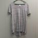 Lularoe Tops | Lularoe Classic Tee. | Color: Gray/Pink | Size: Xl