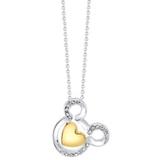 Disney Jewelry | Disney Mickey's 90th Anniversary Pendant Necklace. | Color: Gold/Silver | Size: Os