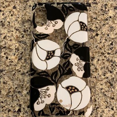 Kate Spade Accessories | Kate Spade Iphone Xs Case | Color: Black/White | Size: Iphone Xs