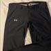 Under Armour Pants & Jumpsuits | Dark Charcoal/Black Under Armour Leggings | Color: Black/Gray | Size: S