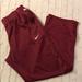 Nike Pants & Jumpsuits | Burgandy Dri-Fit Nike Pants | Color: Red | Size: Xl