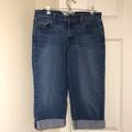 Levi's Jeans | Levi’s Cuffed Cropped Jeans | Color: Blue | Size: 10