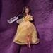 Disney Accessories | Disney Parks Princess Belle Keychain | Color: Yellow | Size: Os