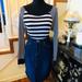 Levi's Skirts | Denim Skirt And Top | Color: Blue/White | Size: 10