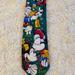 Disney Accessories | Disney Holiday Mickey Mouse & Friends Necktie | Color: Green/Red | Size: Os