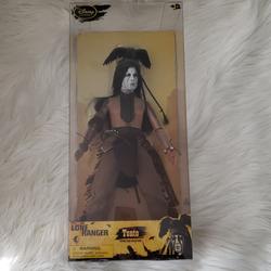 Disney Other | Disney Lone Ranger Action Figure | Color: Brown/White | Size: Osb