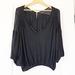 Free People Tops | Free People Black Top Size Large | Color: Black | Size: L