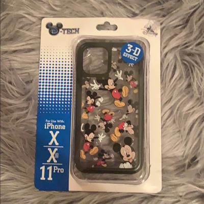 Disney Accessories | Disney Iphone Cases | Color: Black/Red | Size: X,Xs,11 Pro