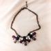 J. Crew Jewelry | Jcrew Statement Necklace | Color: Green/Purple/Silver | Size: Os