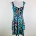 Free People Dresses | Free People Paisley In Tiers Dress Sz Xs | Color: Blue | Size: Xs