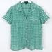 J. Crew Tops | J Crew Gingham Plaid Short Sleeve Button Down Top | Color: Green/White | Size: M