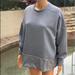 Nike Tops | Nike Womens Dri-Fit Long Sleeve Crew Top | Color: Gray | Size: L