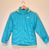 The North Face Jackets & Coats | Girls North Face Rain Coat | Color: Blue/Yellow | Size: 10-12