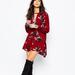 Free People Dresses | Free People Tree Swing Tunic Dress | Color: Purple/Red | Size: S