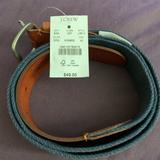 J. Crew Accessories | Belt | Color: Brown/White | Size: 40