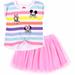 Disney Matching Sets | Disney Minnie Mouse Cute Tutu Skirt Tee Set | Color: Silver | Size: Various