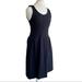 J. Crew Dresses | J. Crew | Fit And Flare Spandex Dress | Color: Black | Size: 4