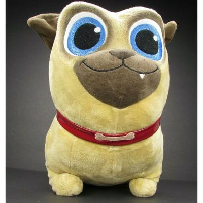 Disney Toys | Disney Store Rolly 12" Plush Puppy Dog Pals | Color: Tan | Size: 12"
