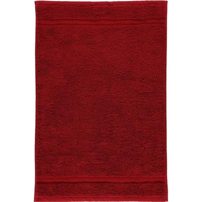 Rhomtuft Handtücher Princess cardinal - 349 Gästetuch 40x60 cm Dunkelrot