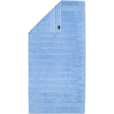 Cawö Handtücher Noblesse Uni 1001 mittelblau - 188 Duschtuch 80x160 cm Weiss