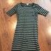 Lularoe Dresses | Lularoe Julia Dress. Size Medium | Color: Black/Gray | Size: M