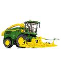 WIKING 077832 John Deere Feldhäcksler 8500i, Modell, 1:32, Metall/Kunststoff, Ab 14 Jahre, Viele Funktionen, Pick-Up-Einheit und Maisvorsatz voll funktionsfähig, Verstellbares Auswurfrohr