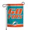 WinCraft Miami Dolphins Team 2-Sided 12'' x 18'' Garden Flag