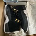 Nike Shoes | Air Jordan 12 Retro (Nwot) Black/Black -White | Color: Black/White | Size: 7.5 Women