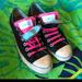 Converse Shoes | Converse All Star Shoes | Color: Blue/Pink | Size: 8