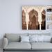 Winston Porter Made in Spain 3 Arabic Arches in Alhambra II by Philippe Hugonnard - Wrapped Canvas Photograph Print Canvas in Black | Wayfair