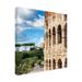 Ebern Designs Dolce Vita Rome 3 Colosseum Architecture by Philippe Hugonnard - Wrapped Canvas Photograph Print Canvas in Blue/Brown/Green | Wayfair