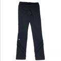 Lululemon Athletica Pants & Jumpsuits | Lululemon Cropped Pants Ruffles Black Size 4 Flaws | Color: Black | Size: 4